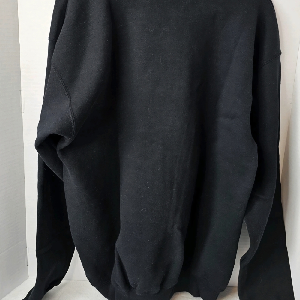 Vintage 90's Walt Disney World Graphic Sweatshirt Large Black Soft Crewneck USA - Picture 4 of 4